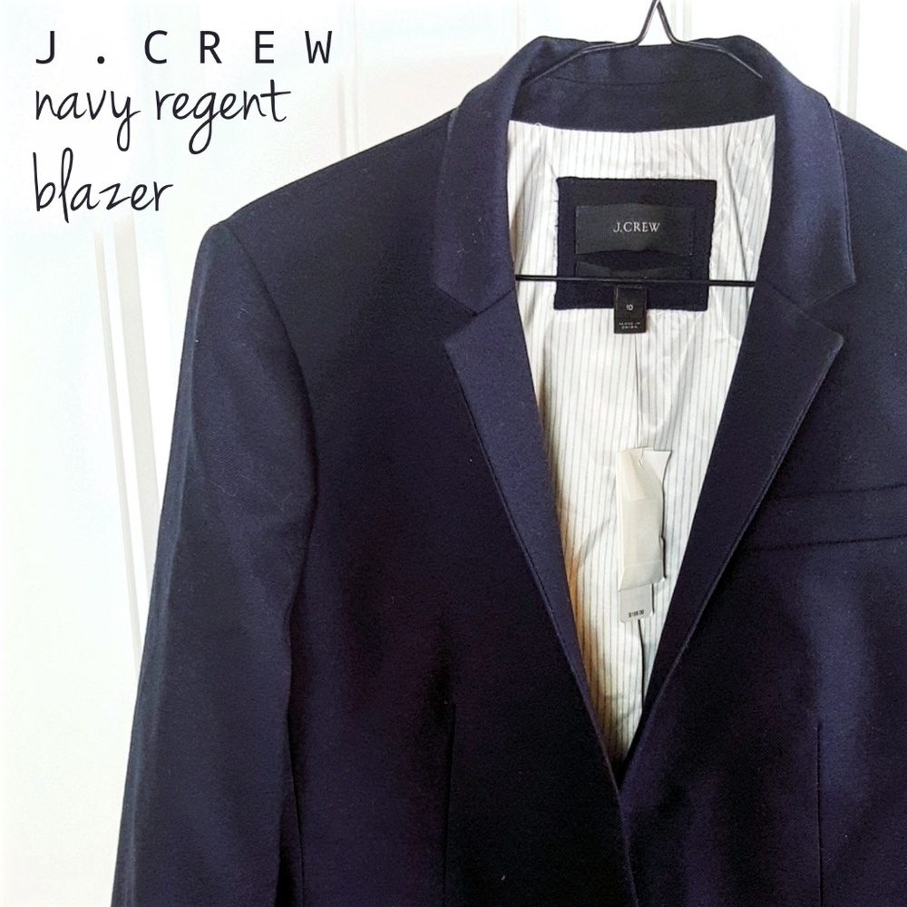 J.Crew Women's Regent Blazer in Navy Size 10